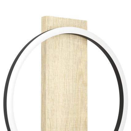 Eglo - LED Stolná lampa LED/12W/230V 3000K béžová/čierna