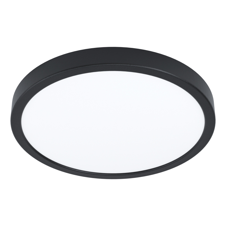 Eglo - LED RGBW Stmievateľné kúpeľňové stropné svietidlo LED/17,5W/230V 2700-6500K pr. 38,9 cm IP44 čierna