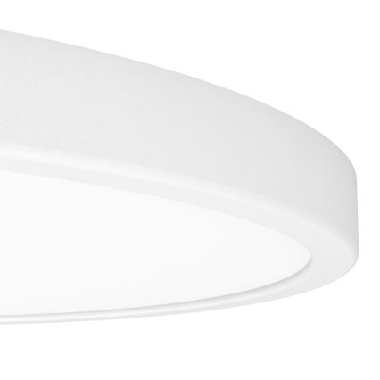 Eglo - LED RGBW stmievateľné kúpeľňové stropné svietidlo LED/17,5 W/230 V 2700–6500 K priemer 39,9 cm IP44 biela