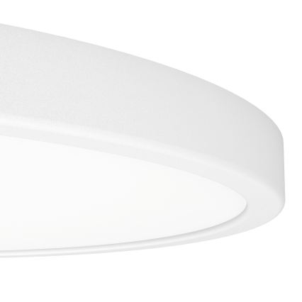 Eglo - LED RGBW stmievateľné kúpeľňové stropné svietidlo LED/17,5W/230V 2700-6500K pr. 38,9 cm IP44 biele