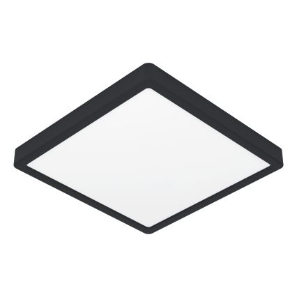 Eglo - LED RGBW Stmievateľné kúpeľňové stropné svietidlo LED/17,8W/230V 2700-6500K 39x39 cm IP44 čierne