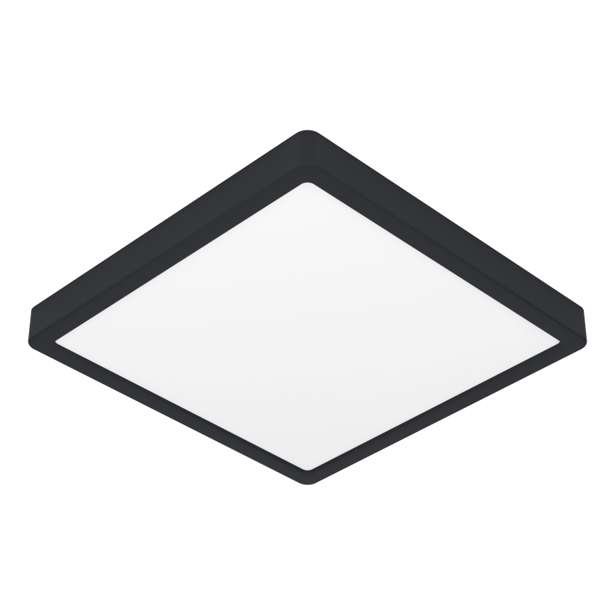 Eglo - LED RGBW Stmievateľné kúpeľňové stropné svietidlo LED/17,8W/230V 2700-6500K 39x39 cm IP44 čierne