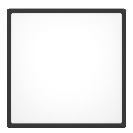 Eglo - LED RGBW Stmievateľné kúpeľňové stropné svietidlo LED/17,8W/230V 2700-6500K 39x39 cm IP44 čierne