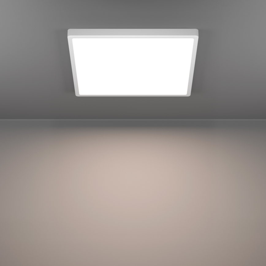 Eglo - LED RGBW Stmievateľné kúpeľňové stropné svietidlo LED/17,8W/230V 2700-6500K pr. 39 cm IP44 biela
