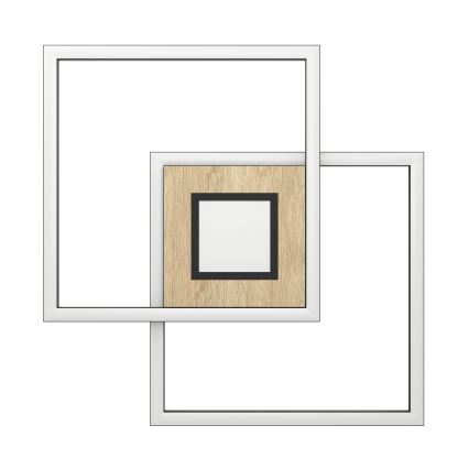 Eglo - LED Stmievateľné stropné svietidlo 2xLED/17W/230V +1xLED/4,2W 2700-6500K + diaľkové ovládanie