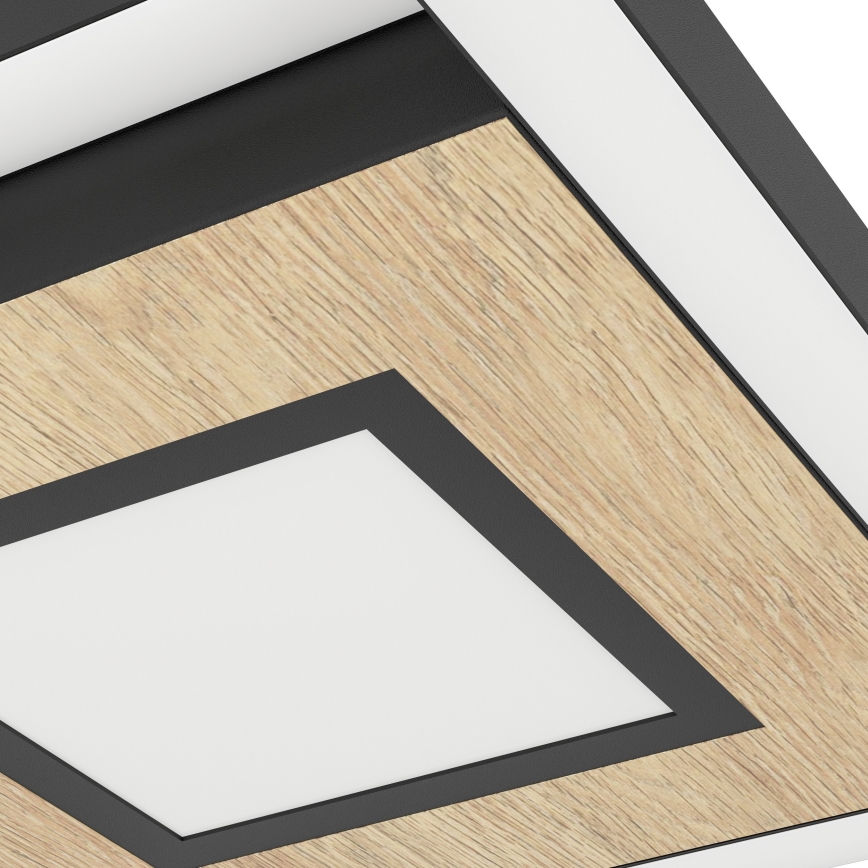 Eglo - LED Stmievateľné stropné svietidlo 2xLED/17W/230V +1xLED/4,2W 2700-6500K + diaľkové ovládanie
