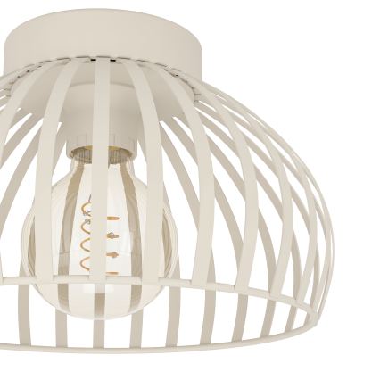 Eglo - Stropné svietidlo 1xE27/40W/230V pr. 28 cm krémová