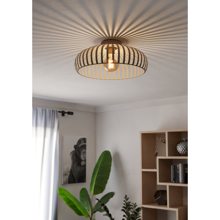 Eglo - Stropné svietidlo 1xE27/40W/230V pr. 43 cm krémová