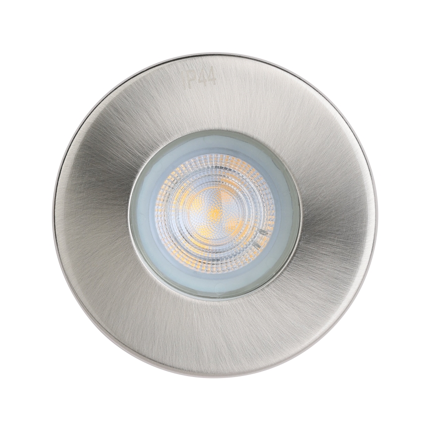 Eglo - SADA 3xLED Kúpeľňové podhľadové svietidlo 1xGU10/4W/230V IP44 matný chróm