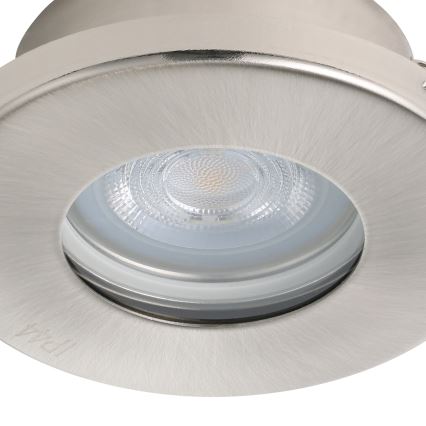 Eglo - SADA 3xLED Kúpeľňové podhľadové svietidlo 1xGU10/4W/230V IP44 matný chróm