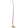 Eglo 901798 - LED stojacia lampa GRISOLIA LED/20W/230V hnedá