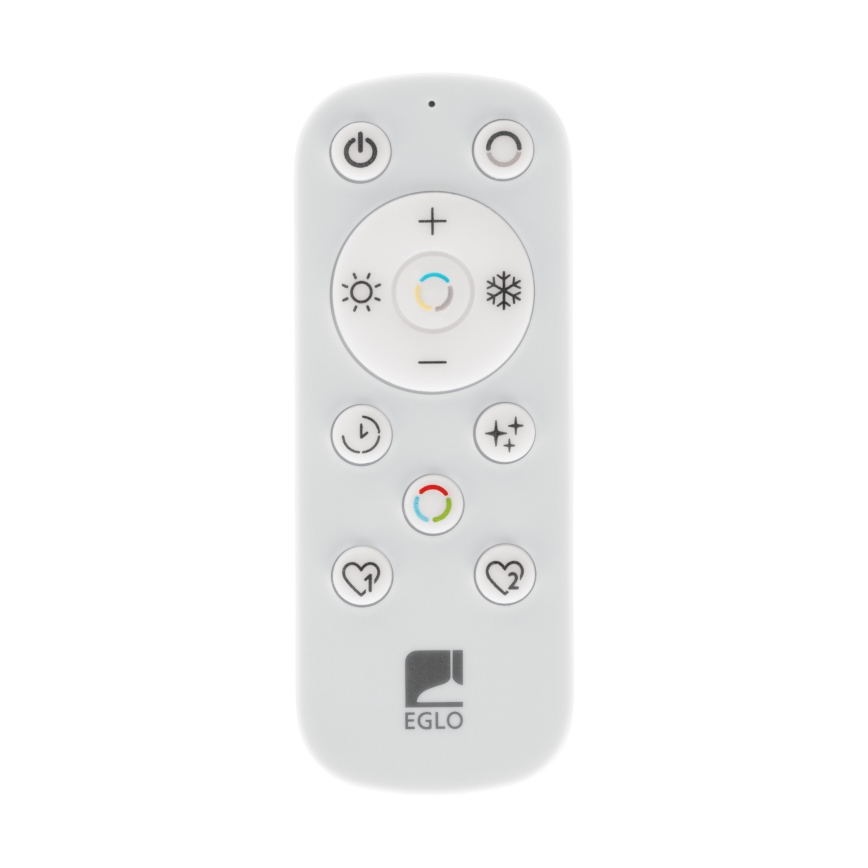 Eglo - stmievateľné LED stropné svietidlo 2xLED/20W/230V 2700-6500K priemer 48 cm béžové + diaľkové ovládanie