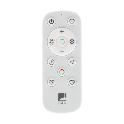 Eglo - LED stmievateľný luster na lanku 2xLED/20W/230V 2700-6500K priemer 48 cm béžový + diaľkové ovládanie