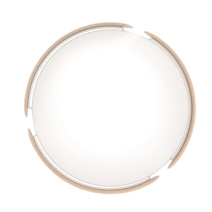 Eglo - LED stropné svietidlo LED/20W/230V pr. 37 cm béžové