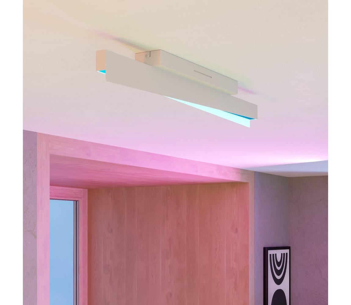 Eglo 901832 -LED RGBW Stmievateľné stropné svietidlo BOLOGNANO-Z LED/13W/230V sivá 901832