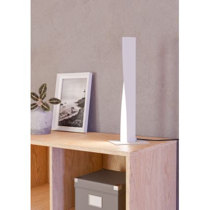 Eglo - stmievateľná stolná LED lampa RGBW, 9 W, 230 V, 2700–6500 K, sivá