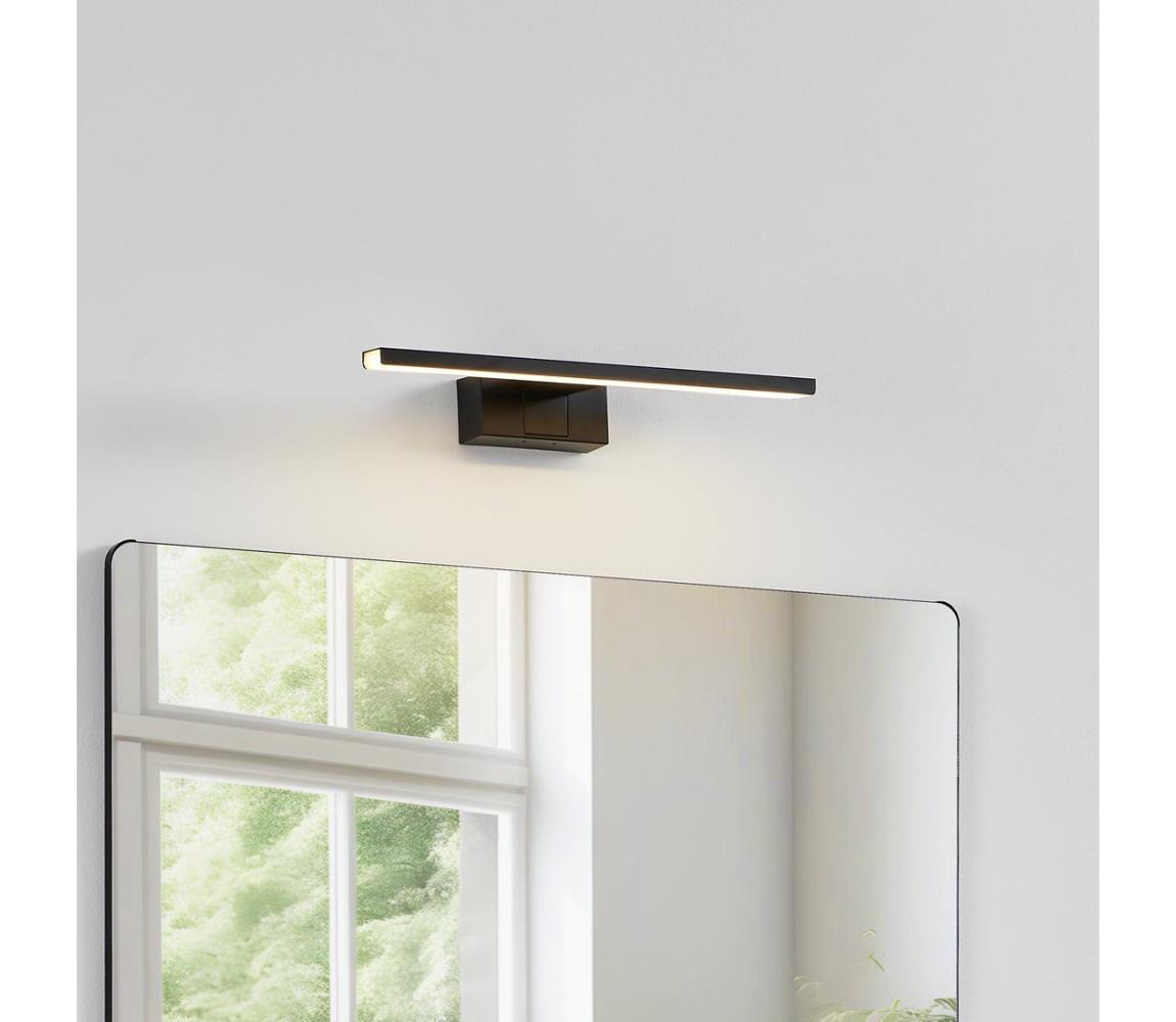 Eglo 901847-LED Kúpeľňové zrkadlové osvetlenie CONETTILLA LED/7W/230V 40 cm IP44 čierne 901847