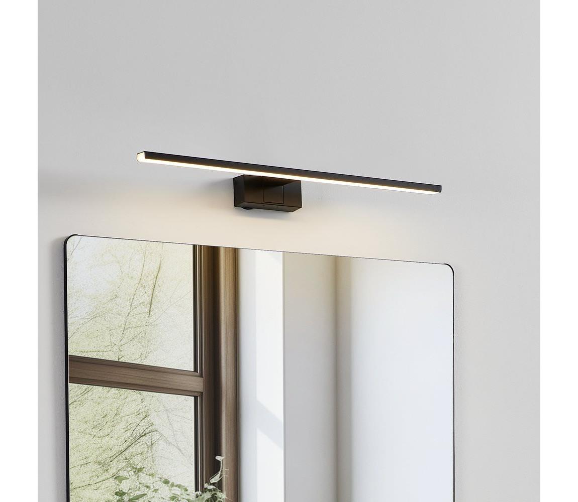 Eglo 901848-LED Kúpeľňové osvetlenie zrkadla CONETTILLA LED/10W/230V 60 cm IP44 čierna 901848