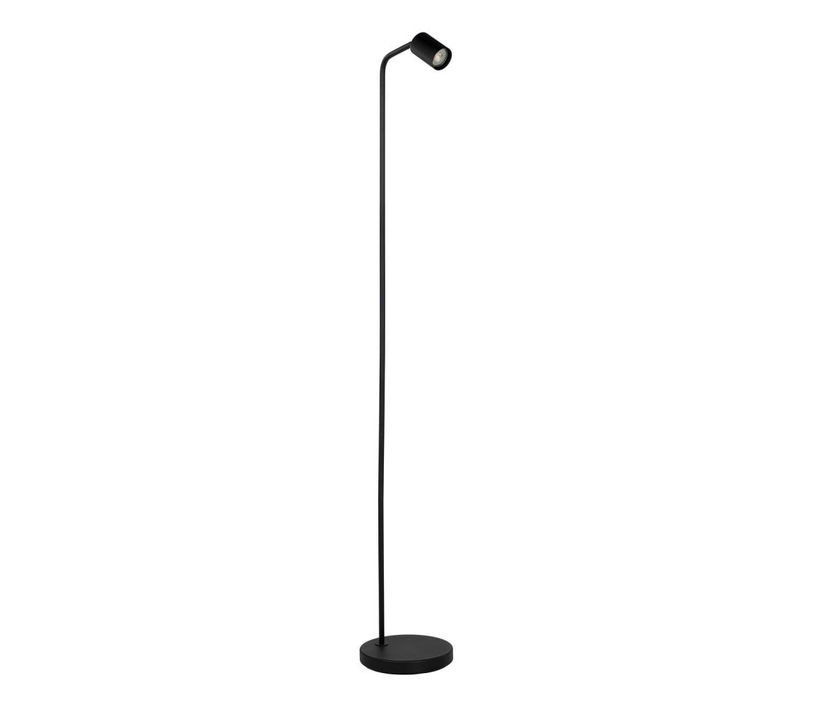 Eglo 901865 - Stojacia lampa RIGOMAGNO 1xGU10/5W/230V čierna 901865