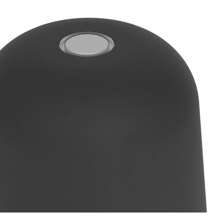 Eglo - LED stmievateľná vonkajšia dotyková nabíjacia stolová lampa LED/1,8W/5V 2500/3000/4000K 2500 mAh IP54 čierna