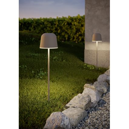 Eglo - LED stmievateľná vonkajšia dotyková nabíjacia stolová lampa LED/1,8W/5V 2500/3000/4000K 2500 mAh IP54 krémová
