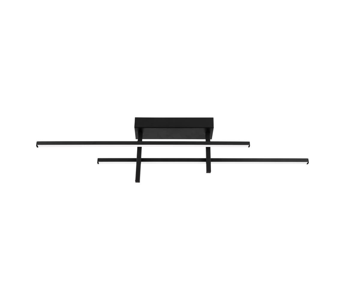 Eglo 901884 - LED stropné svietidlo TREPILIANO LED/20W/230V čierne 901884