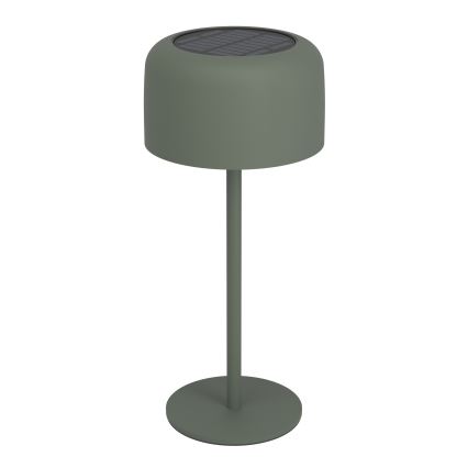 Eglo - LED Solárna nabíjacia dotyková stolná lampa LED/2,8W/3,7V 1800 mAh IP44 zelená