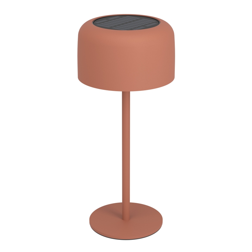 Eglo - solárna nabíjateľná dotyková stolná LED lampa 2,8 W/3,7 V 1800 mAh IP44 oranžová