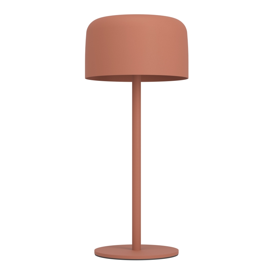 Eglo - solárna nabíjateľná dotyková stolná LED lampa 2,8 W/3,7 V 1800 mAh IP44 oranžová