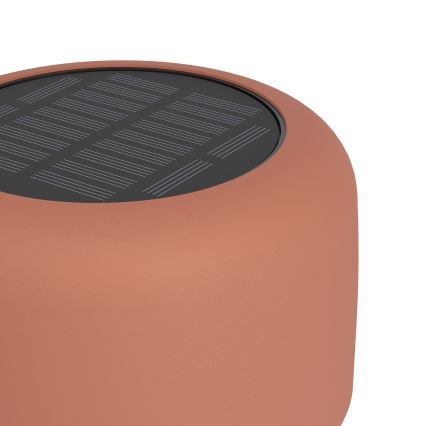 Eglo - solárna nabíjateľná dotyková stolná LED lampa 2,8 W/3,7 V 1800 mAh IP44 oranžová