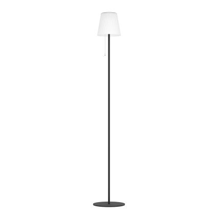 Eglo - LED solárna nabíjacia stojaca lampa LED/2,3W/3,7V 3000/4000/6500K 1800 mAh IP44 čierna