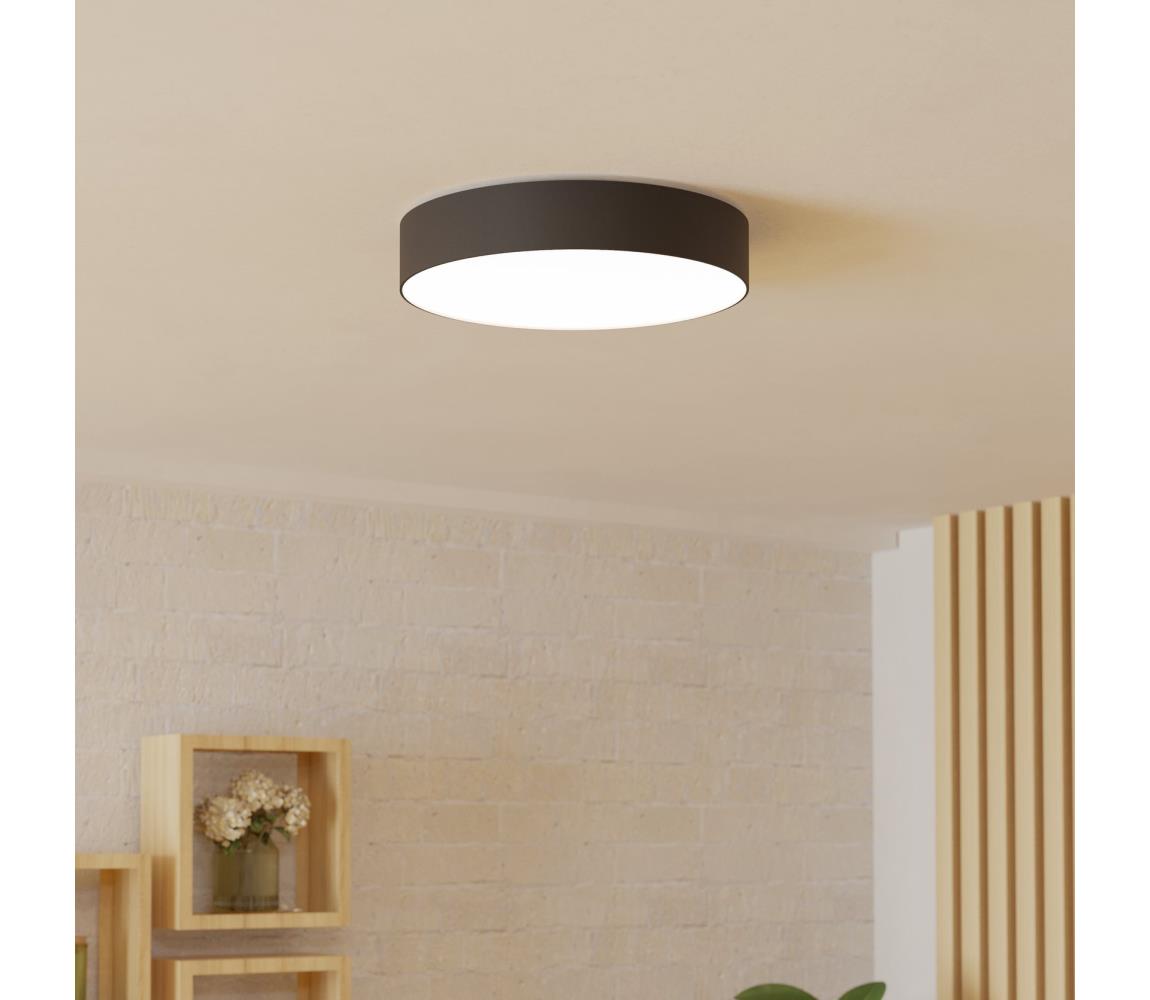 Eglo 901903 - LED RGBW stmievateľné stropné svietidlo GALLIZZI-Z LED/15W/230V pr.39cm čierna 901903