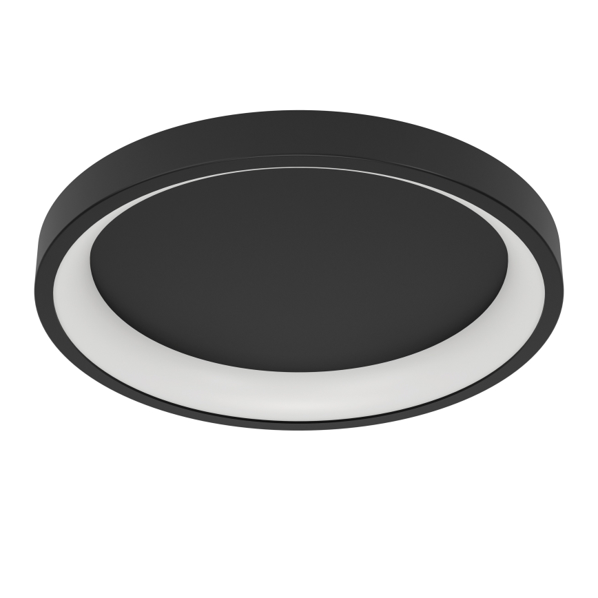 Eglo - LED RGBW stmievateľné stropné svietidlo LED/19,6W/230V 2700-6500K pr. 35 cm čierna