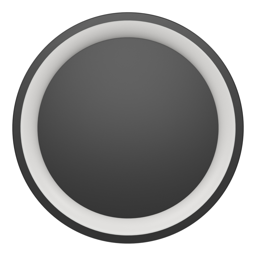 Eglo - LED RGBW stmievateľné stropné svietidlo LED/19,6W/230V 2700-6500K pr. 35 cm čierna