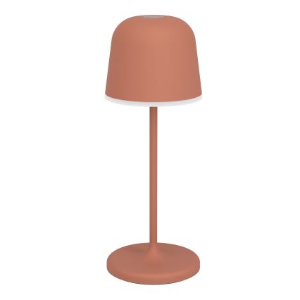 Eglo - LED stmievateľná vonkajšia dotyková nabíjacia stolná lampa LED/1,8W/5V 2500/3000/4000K 2500 mAh IP54 oranžová