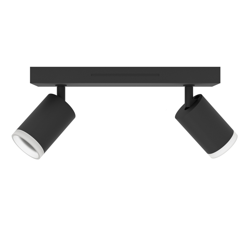 Eglo - LED RGBW stmievateľné bodové svietidlo 2xLED/3,7W/230V 2700-6500K čierna