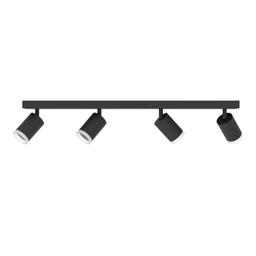 Eglo - LED RGBW stmievateľné bodové svietidlo 4xLED/3,7W/230V 2700-6500K čierna