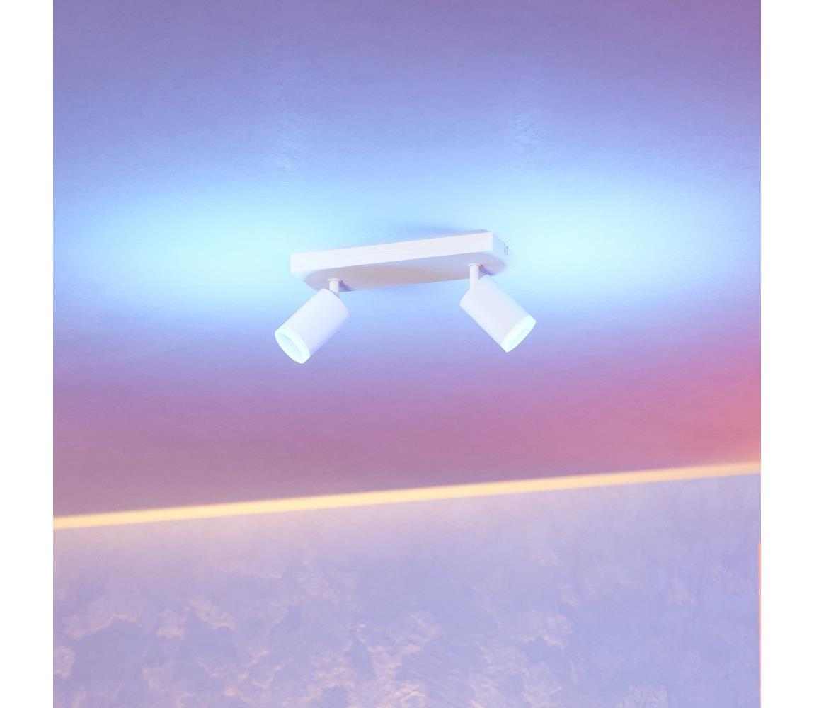 Eglo 901943 - LED RGBW stmievateľné bodové svietidlo MELITELLO-Z 2xLED/3,7W/230V biela 901943