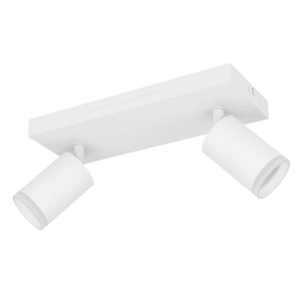 Eglo - LED RGBW stmievateľné bodové svietidlo 2xLED/3,7W/230V 2700-6500K biela