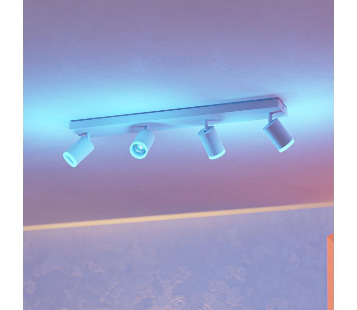 Eglo 901944 - LED RGBW stmievateľné bodové svietidlo MELITELLO-Z 4xLED/3,7W/230V biela 901944