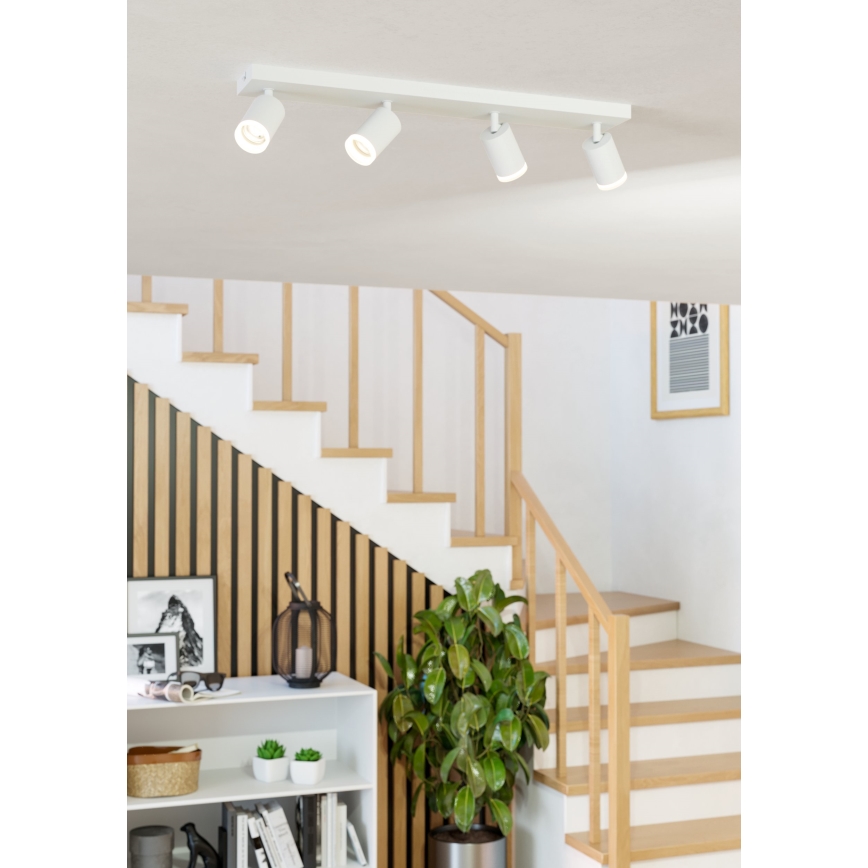 Eglo - LED RGBW stmievateľné bodové svietidlo 4xLED/3,7W/230V 2700-6500K biele