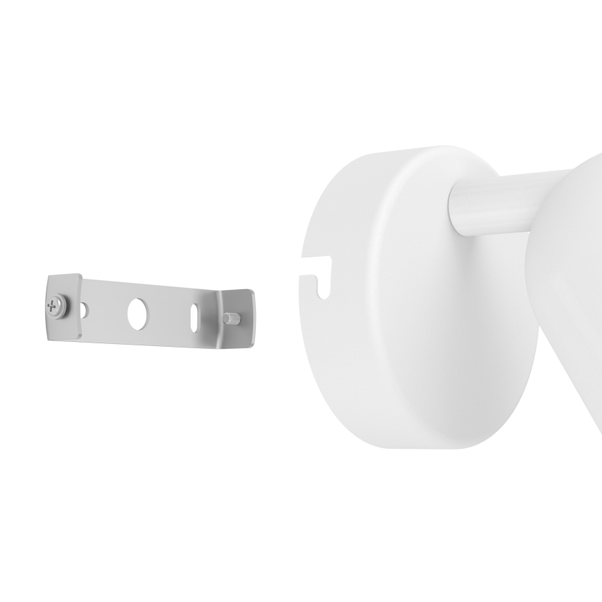 Eglo - Nástenné bodové svietidlo 1xGU10/5W/230V biela