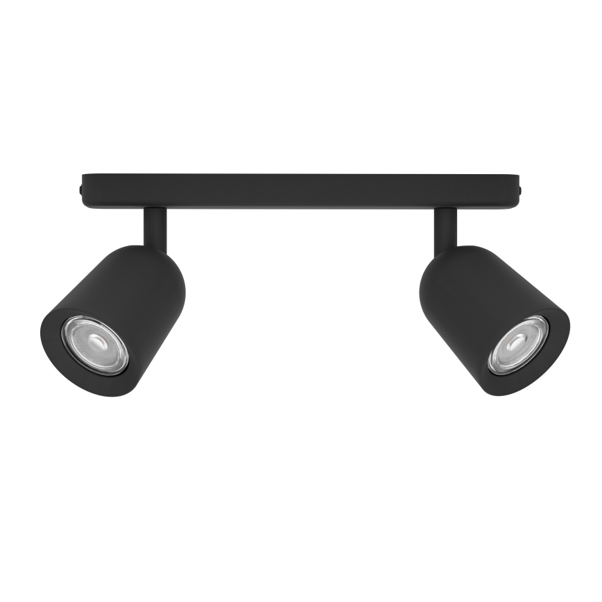 Eglo - Bodové svietidlo 2xGU10/10W/230V čierne