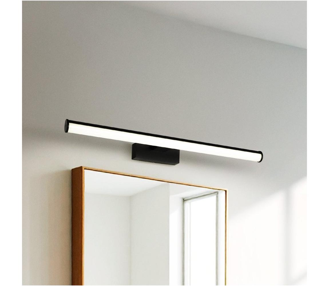 Eglo 901958 - LED kúpeľňové osvetlenie zrkadla VADUMI LED/11W/230V 60 cm IP44 čierna 901958
