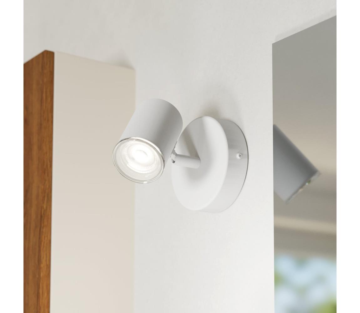 Eglo 901961 - Kúpeľňové nástenné bodové svietidlo CONSUMA 1xGU10/5W/230V IP44 biela 901961