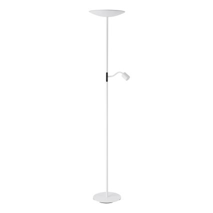 Eglo - LED stmievateľná stojacia lampa LED/26,5W/230V + LED/4W biela