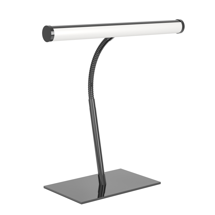 Eglo - LED stmievateľná dotyková stolná lampa LED/5W/230V 2700/4000/6500K čierny chróm
