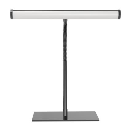Eglo - LED stmievateľná dotyková stolná lampa LED/5W/230V 2700/4000/6500K čierny chróm