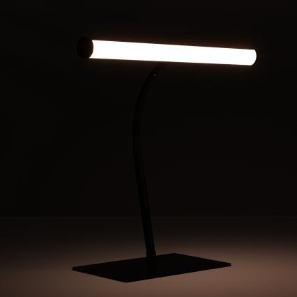 Eglo - LED stmievateľná dotyková stolná lampa LED/5W/230V 2700/4000/6500K čierny chróm