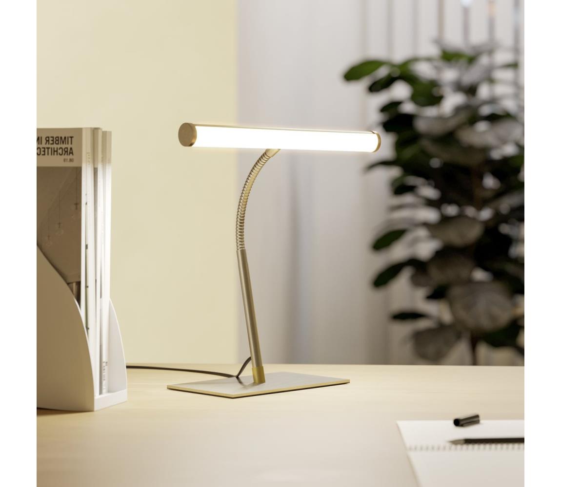 Eglo 901982 - LED stmievateľná stolná lampa RICCIONE LED/5W/230V 2700/4000/6500K chróm 901982